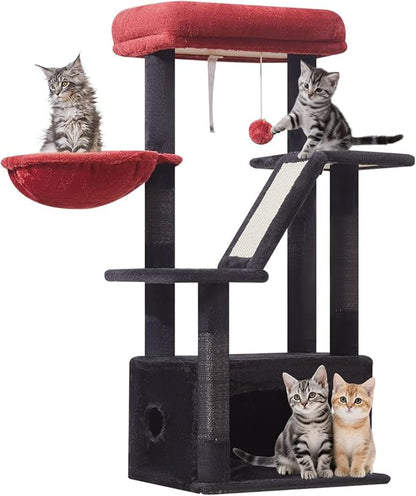 Taoqimiao Gothic Cat Tree, 38.5-Inch Cat Tower by Taoqimiao