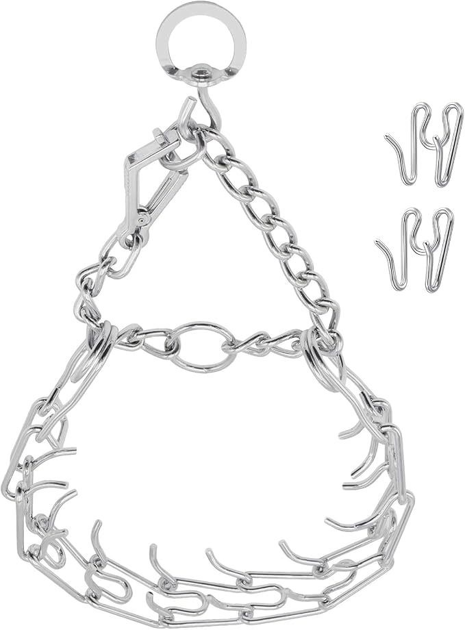 Prong Pinch Collar for Dogs by STEHEALTH