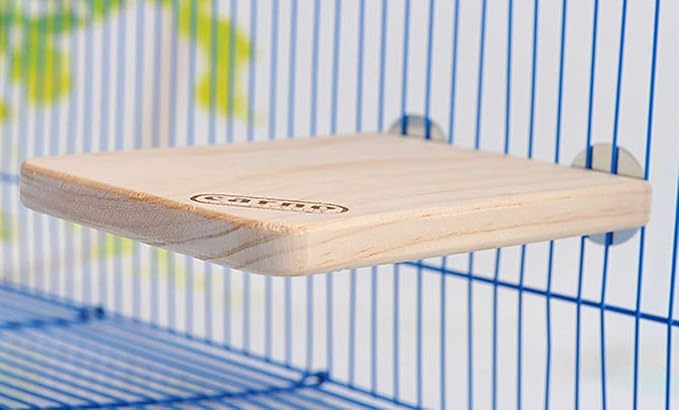 Litewoo Bird Wood Perch Platform Stand Shelf - Image 9