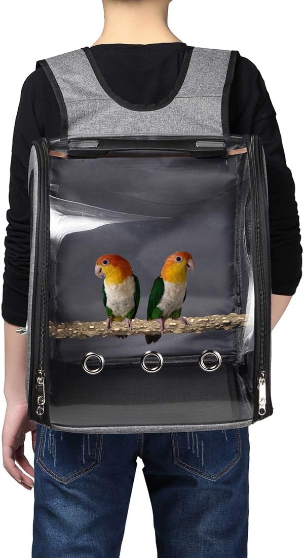 Bird Parrot Backpack Carrier Travel Bag - Image 6