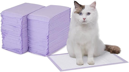 Amazon Basics Cat Pee Pads, Odor Control, Super Absorbent, Disposable, by AmazonBasics