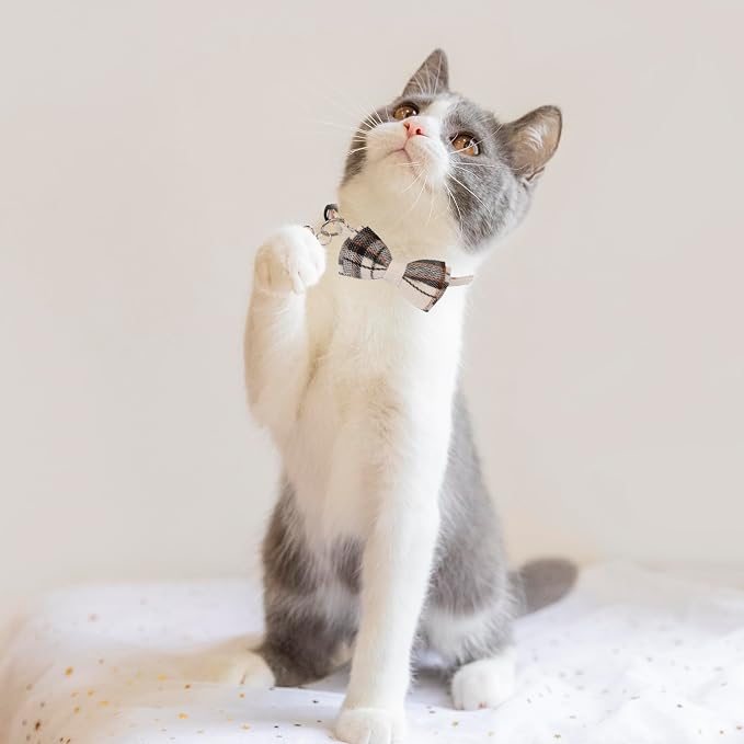 ADOGGYGO Plaid Cat Collars Breakaway - Image 2