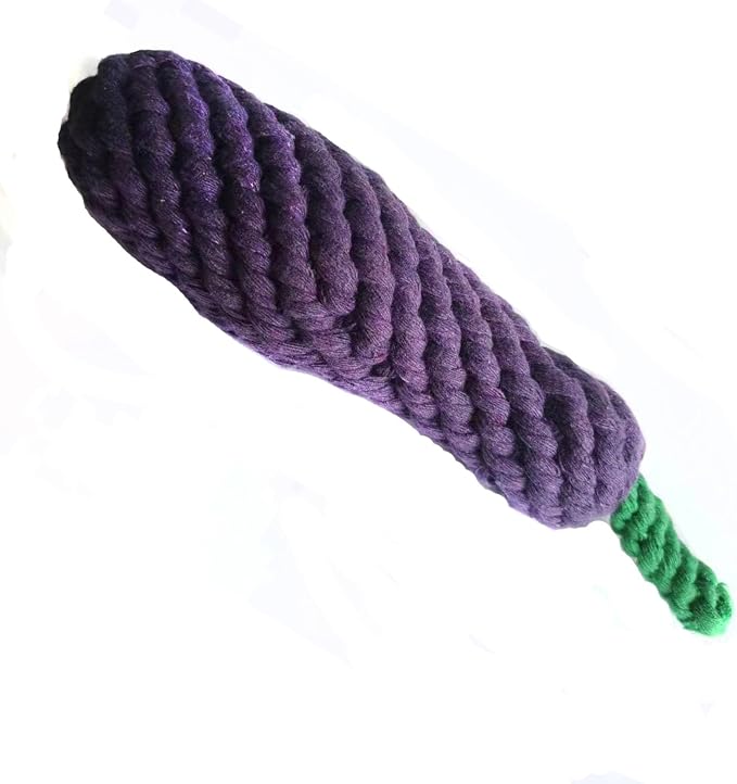 Dog Toys Puppy Teething Chew Toys, Cat Chew Toys Rope Toys, Safe Braided Rabbit - Image 2