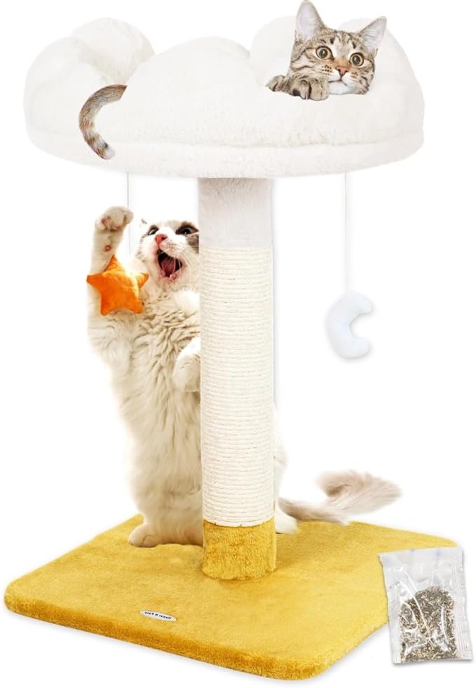Happi N Pets 28" Tall Cat Scratching Post by HappiNPets