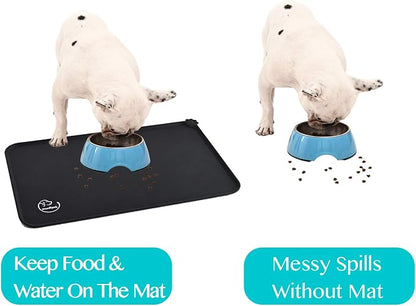 Silicone Waterproof Dog Cat Pet Feeding Mats, Non Slip, Easy Clean Pet Dog Cat - Image 7