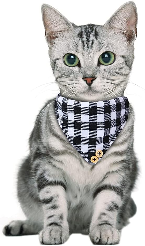 Faleela Cat Collar Bandana Bells Set - Image 4