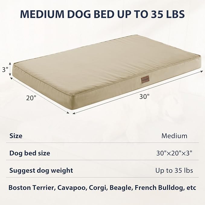 BFPETHOME Outdoor Dog Bed for Large Dogs, Waterproof, Orthopedic - Image 4