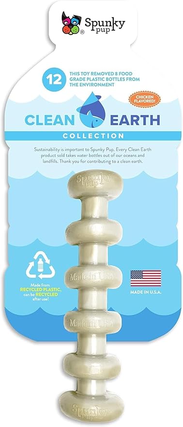 Spunky Pup Clean Earth Recycled Stick | Made in USA | Made from 100% Recycled by SpunkyPup