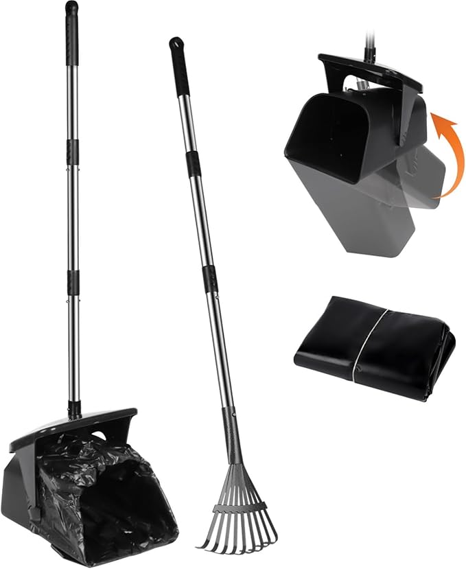 39.8'' Long Handle Dog Pooper Scooper by Lovinkiki