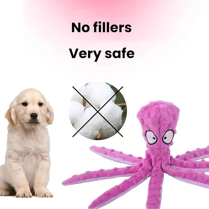 2025 New Upgrade Interactive Chew Pet Toy No Stuffing Bite-Resistant Squeaky - Image 3