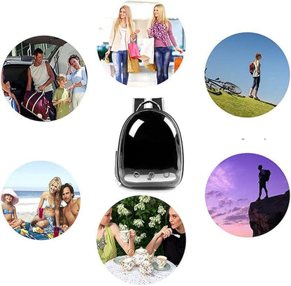Animal Carrier Backpacks, Transparent Space Capsule Bubble Pet Backpack Bag - Image 7