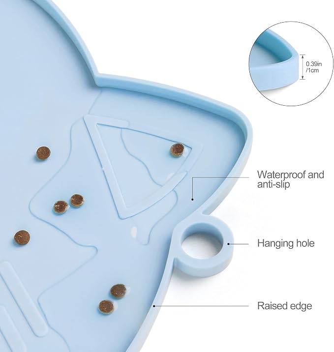Coomazy Cat Food Mat - Image 3