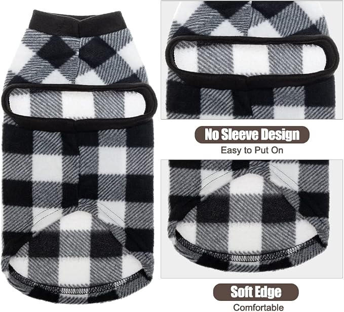 EXPAWLORER Plaid Cat Sweater - Image 2