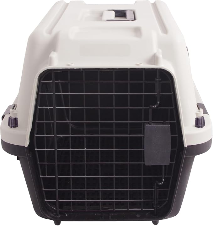 Plastic Dog/Cat Crate Portable Travelling Pet Kennel Without Wheel - Image 8