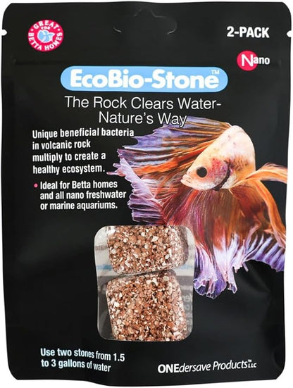 Aquarium Stone for Natural Water Clarification and Odor Removal Featuring by EcoBio-Block
