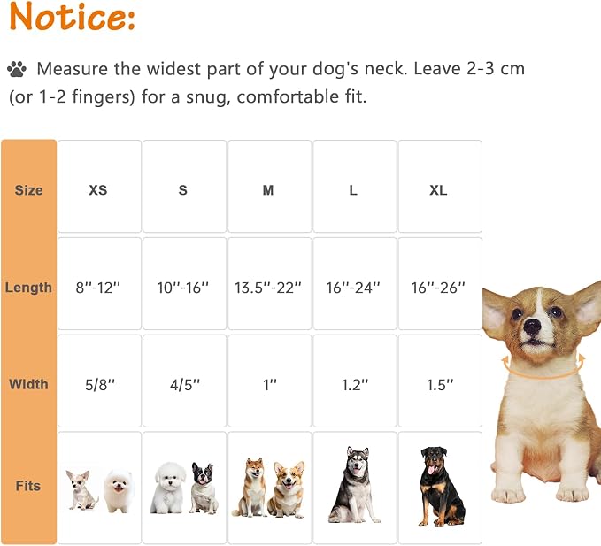Autumn Dog Collar，Soft Cotton Handmade Pet Collar - Image 2