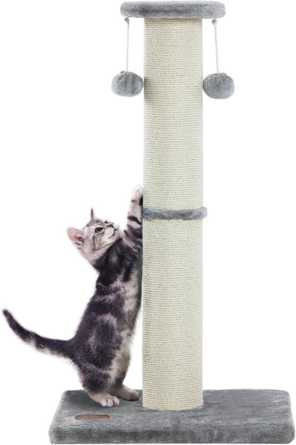 Kilodor 34Inch Tall Cat Scratching Post, 4.3Inch Diameter Large Sisal Cat by Kilodor