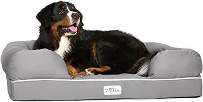 PetFusion Ultimate Dog Bed, Orthopedic Memory Foam, Medium Firmness Pillow by PetFusion