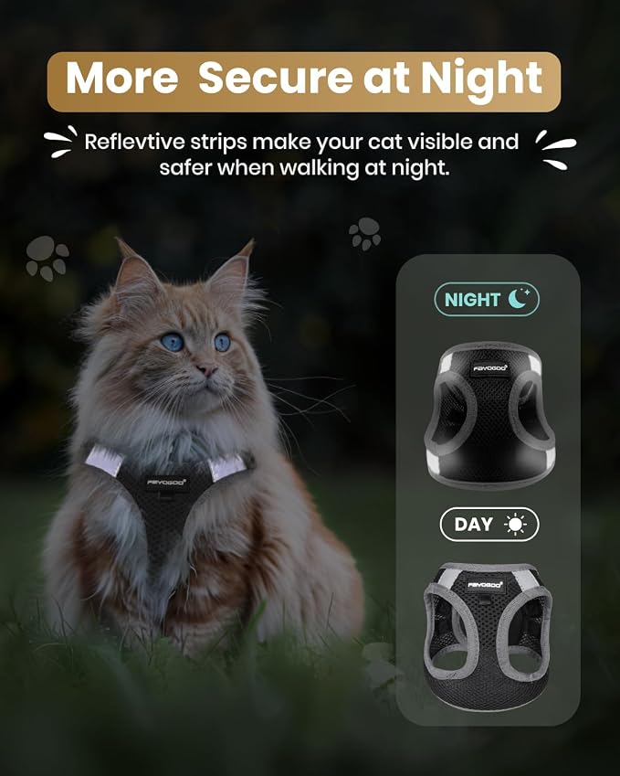 FAYOGOO Cat Harness and Leash Set - Image 5