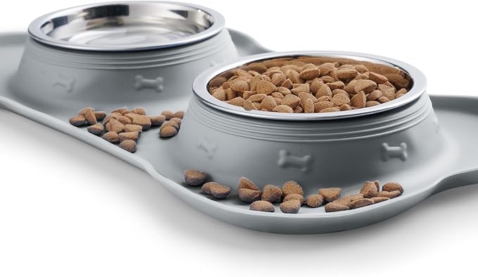 Hubulk Pet Dog Bowls 2 Stainless Steel Dog Bowl - Image 5