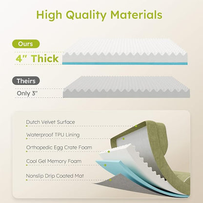 Jumbo Dog Bed for Extra Large Dogs, Orthopedic Dog Bed - Image 3