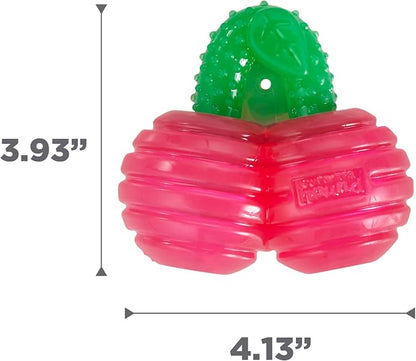 Outward Hound Gummiez Cherries Dog Toy & Treat Stuffer, 4″ x 4″ Cherry-Scent - Image 7