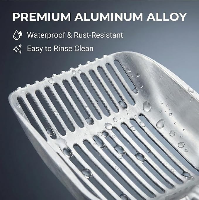 Full Metal Cat Litter Scoop - Image 3