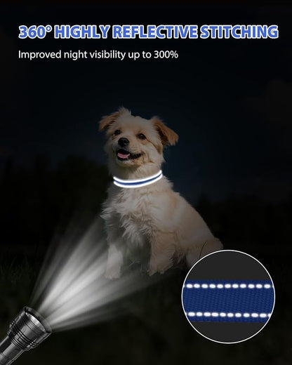 Joytale Small Dog Collar, Reflective and Adjustable Nylon Collar - Image 5