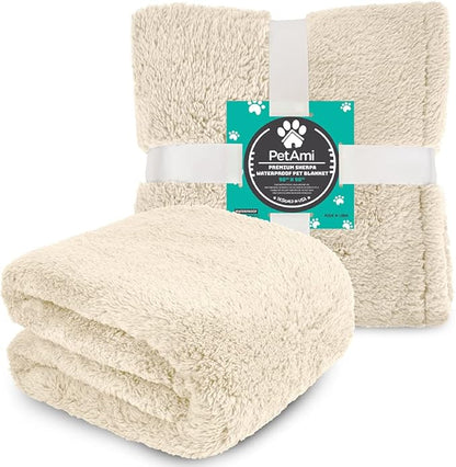 PetAmi Fluffy Waterproof Dog Blanket - Image 7