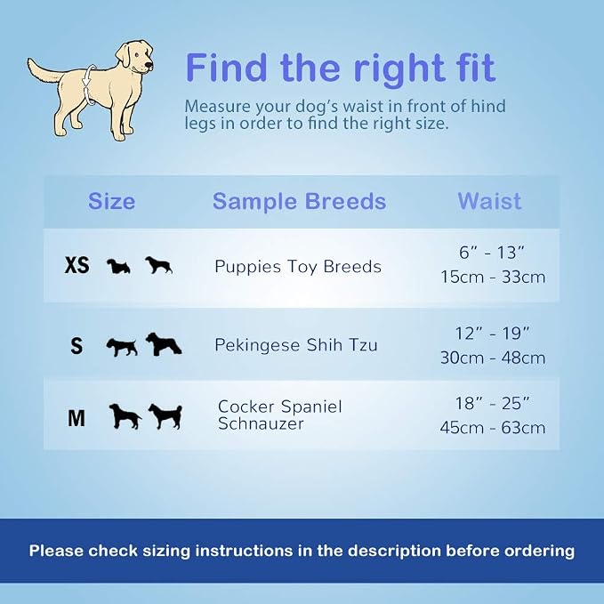 Pet Soft Disposable Male Dog Wraps - Image 6