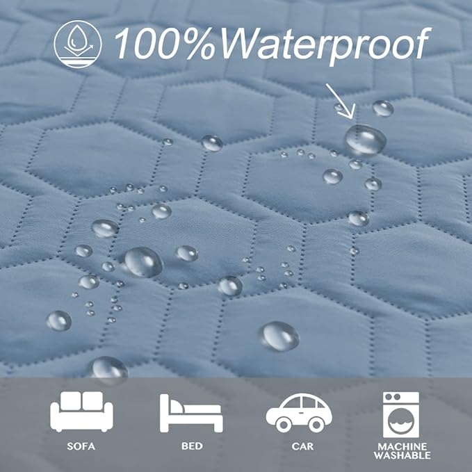 Waterproof and Anti-Slip Dog Bed Cover and Pet Blanket Sofa Pet Bed Mat ，car - Image 2
