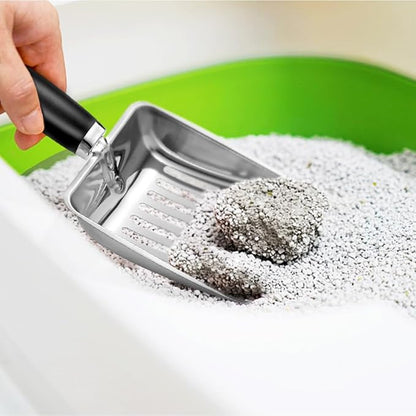 Cat Litter Scoop -Stainless Steel Cat Litter Scoop-Sturdy Mesh Scooper - Image 7