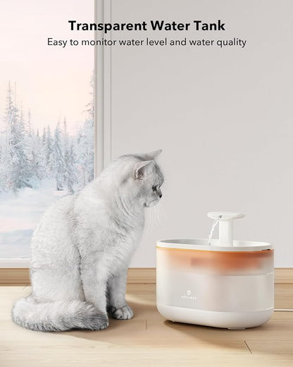 PETLIBRO 2.1L Automatic Cat Water Fountain, Ultra-Quiet Indoor Pet Water - Image 5