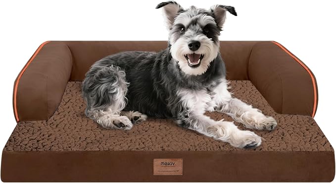 Small Dog Bed Waterproof Orthopedic Dog Beds by Mekiy