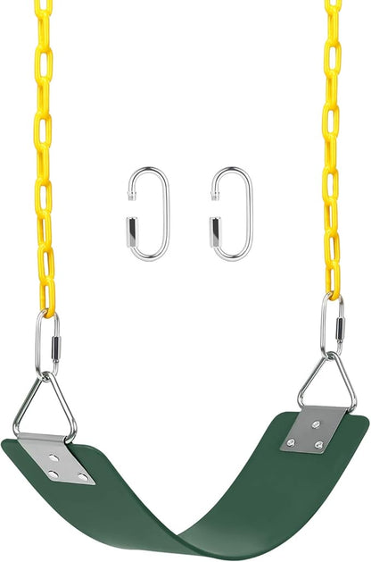 AGPTEK Swing Set, Seat with 66 Inch Anti-Rust Chains Thermoplastic Coated by AGPTEK