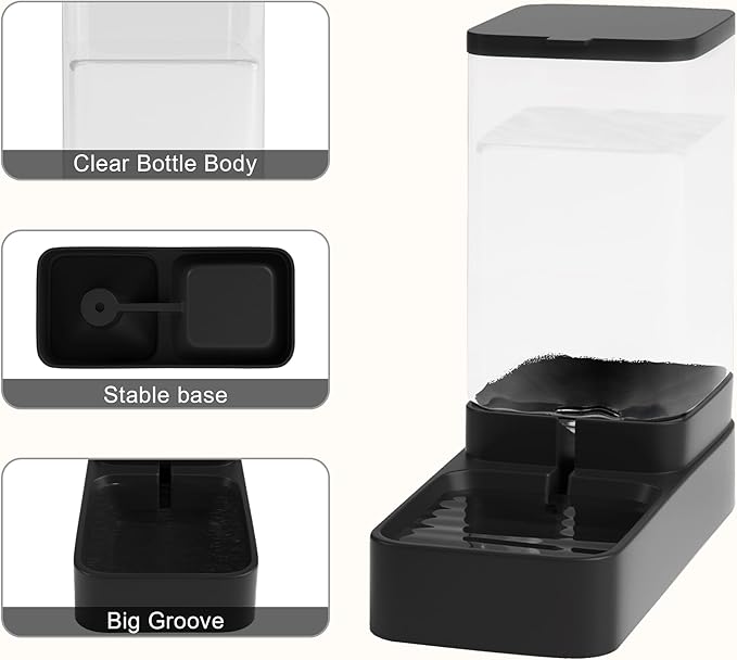 Automatic Cat Feeder and Water Dispenser in Set - Image 4