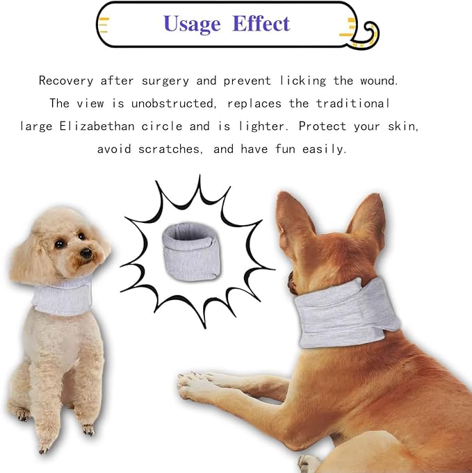 Cat Cone Collar for Pet with Spinal IVDD Issues After Surgery Recovery - Image 5