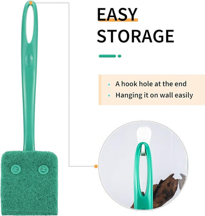 Pawfly Fish Tank Cleaning Tools Aquarium Algae Scraper Sponge Brush Cleaning - Image 7