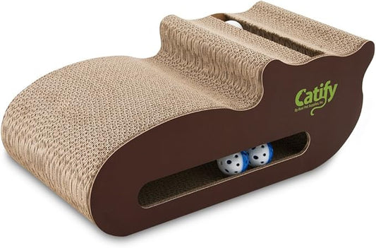 Best Pet Supplies Catify Cat Scratcher, Fun Interactive Scratchers, Claw Safe by BestPetSuppliesLLC