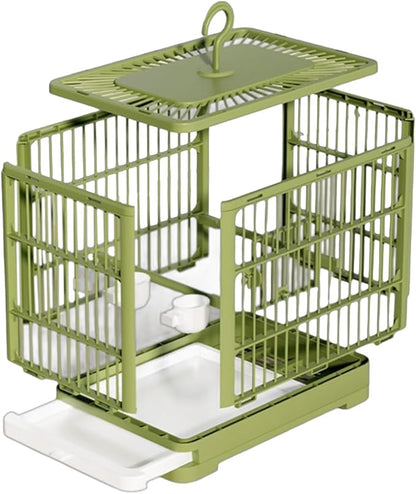 2025 New Carry Cage for Parakeet Portable 30x23x26cm Bird Travel Carrier Cage - Image 8