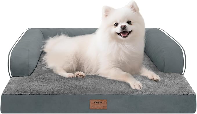 Small Dog Bed Orthopedic Washable Cat Bed Memory Foam Small Couch Sofa Indoor by Mekiy