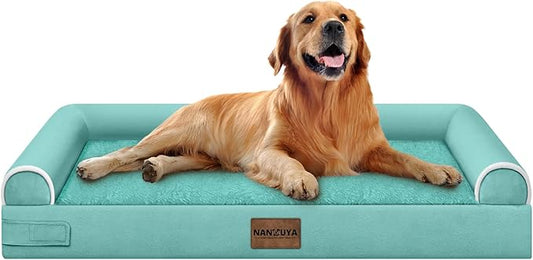 Large Dog Bed Orthopedic Washable: Beds Bolster XL Bed Big XLarge Dogs Egg by Nanuya
