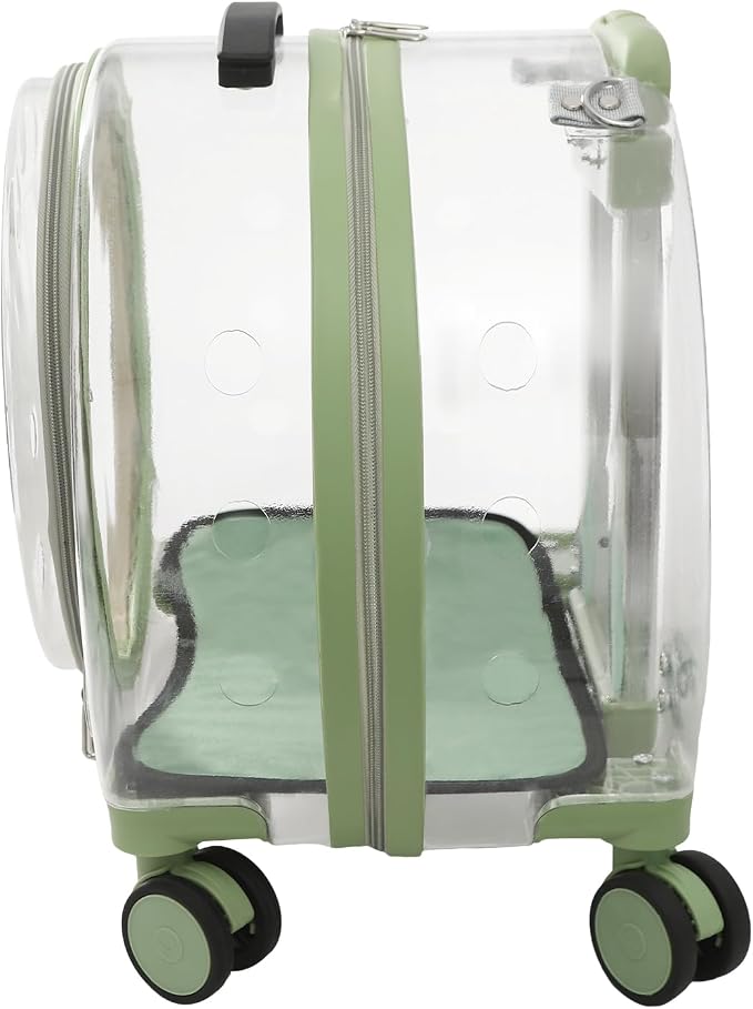 Transparent & Fully Breathable Hard Cat Carrier - Image 9