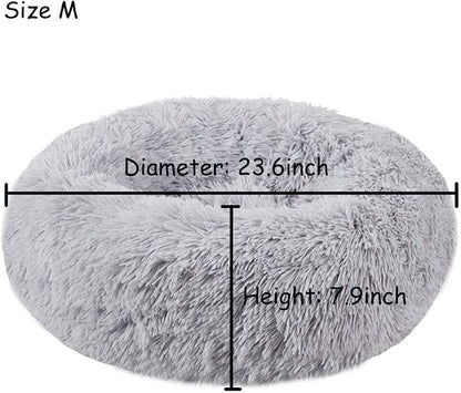 BODISEINT Modern Soft Plush Round Pet Bed - Image 7