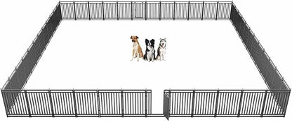 Dog Playpen Dog Fence Outdoor for Yard 47" H by Petorldog