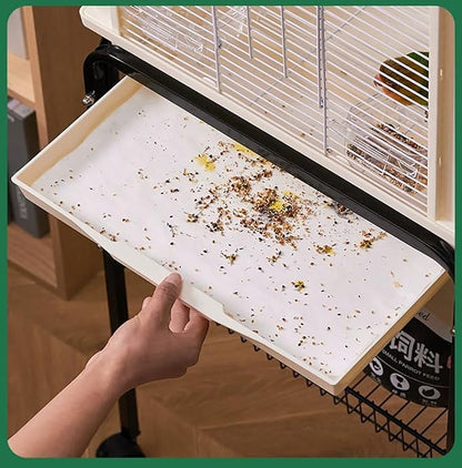 Firdnyohs 100PCS Bird Cage Liner Papers, Disposable Cage Paper Liners Precut - Image 6