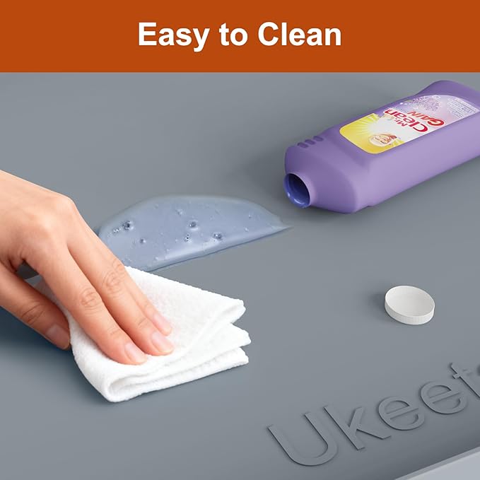 22" x 19" Extra Thick Waterproof Silicone Mat - Image 6