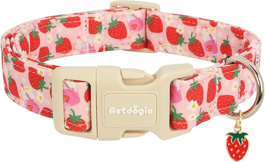 Pink Dog Collar for Small Dogs, Cute Dog Collars Girl Puppy Collar by Unknown