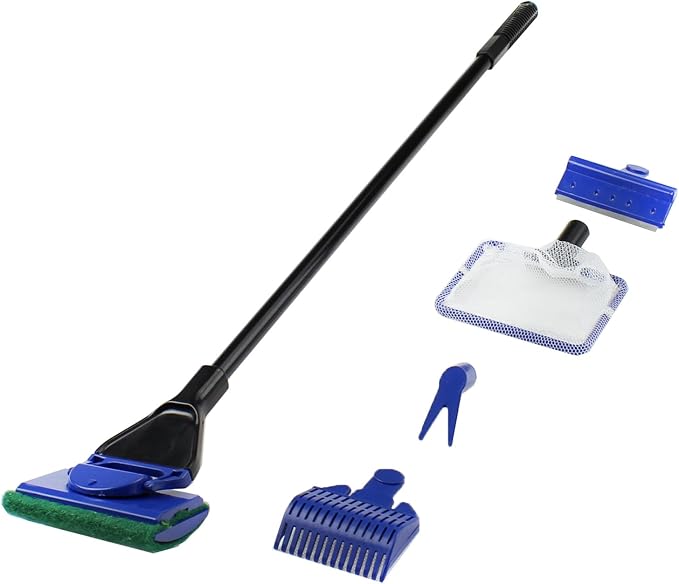 AQUANEAT Aquarium Vacuum Siphon, Hand Pump Fish Tank Water Changer, - Image 6