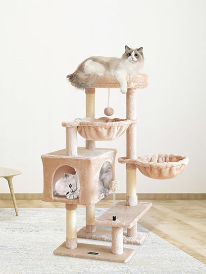 KIYUMI Cat Tree Cat Tower Condo - Image 6